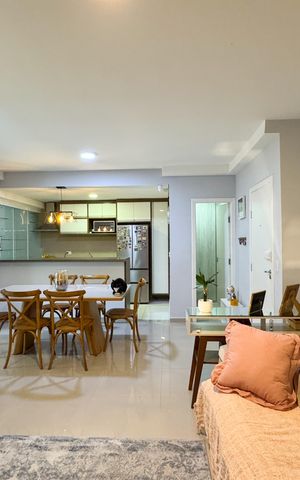 Apartamento à venda com 100m², 3 quartos e 2 vagas Apartamento à venda com 100m², 3 quartos e 2 vagasSala