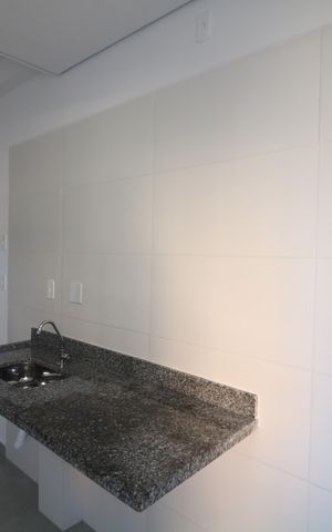 Studio à venda com 27m², 1 quarto e sem vagaCozinha