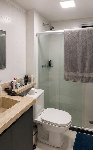 Apartamento à venda com 67m², 2 quartos e 1 vaga Apartamento à venda com 67m², 2 quartos e 1 vagaBanheiro