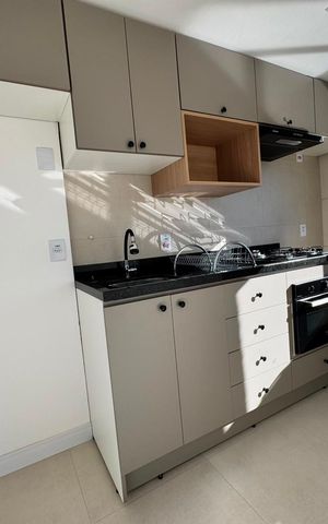 Apartamento à venda com 56m², 2 quartos e 2 vagas Apartamento à venda com 56m², 2 quartos e 2 vagasCozinha