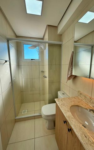 Apartamento à venda com 56m², 2 quartos e 2 vagas Apartamento à venda com 56m², 2 quartos e 2 vagasBanheiro