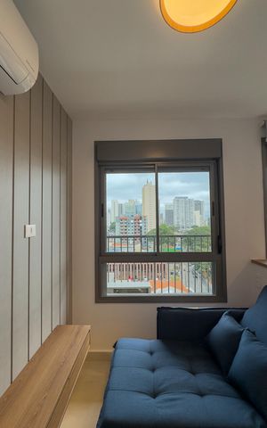 Apartamento para alugar com 37m², 1 quarto e sem vagasala e Cozinha