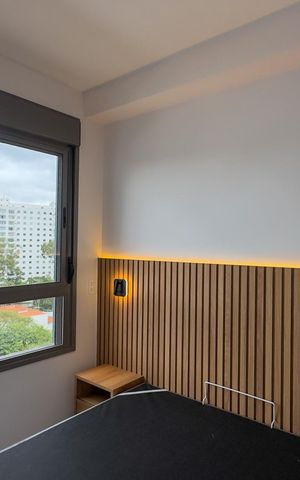 Apartamento para alugar com 37m², 1 quarto e sem vagaQuarto