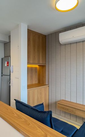 Apartamento para alugar com 37m², 1 quarto e sem vagasala e Cozinha