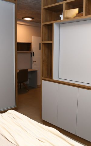 Studio à venda com 46m², 1 quarto e 1 vagaQuarto