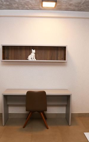 Studio à venda com 46m², 1 quarto e 1 vagaDetalhe sala/home office