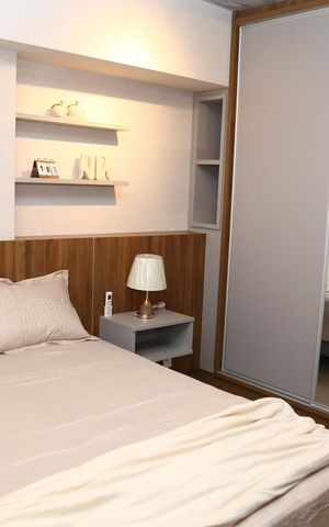 Studio à venda com 46m², 1 quarto e 1 vagaQuarto