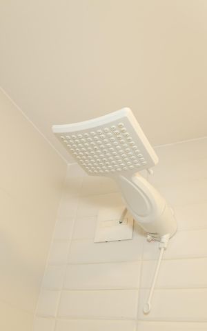 Studio à venda com 46m², 1 quarto e 1 vagaDetalhe do Banheiro