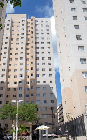 Apartamento à venda com 44m², 2 quartos e 1 vagaFachada 