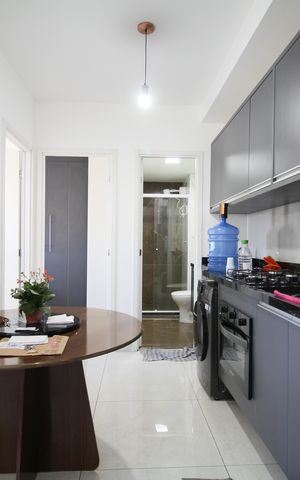 Apartamento para alugar com 49m², 2 quartos e 1 vagaCozinha - Armários