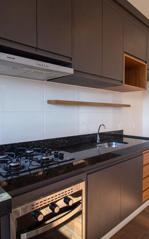 Apartamento para alugar com 51m², 2 quartos e 2 vagas Apartamento para alugar com 51m², 2 quartos e 2 vagasCozinha