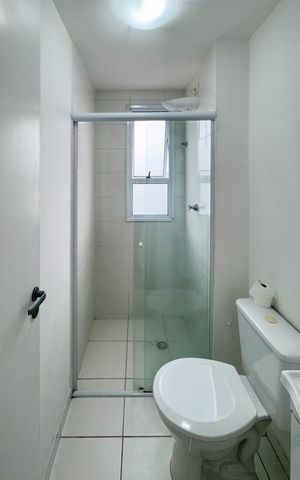 Apartamento para alugar com 54m², 2 quartos e 1 vaga Apartamento para alugar com 54m², 2 quartos e 1 vagaBanheiro Social
