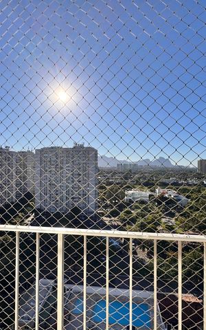 Apartamento para alugar com 60m², 1 quarto e 1 vagaVaranda