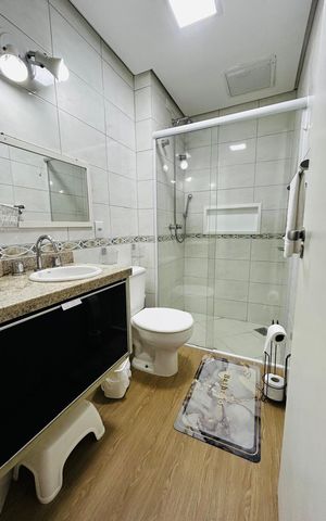 Apartamento para alugar com 59m², 2 quartos e 2 vagas Apartamento para alugar com 59m², 2 quartos e 2 vagasBanheiro social