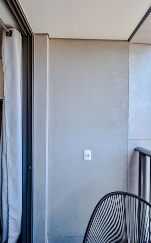 Studio à venda com 20m², 1 quarto e sem vagaVaranda
