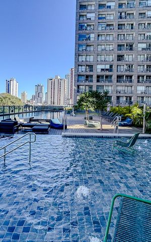 Studio à venda com 20m², 1 quarto e sem vagaÁrea comum - Piscina
