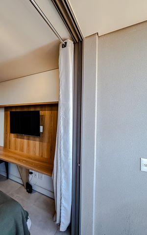 Studio à venda com 20m², 1 quarto e sem vagaVaranda