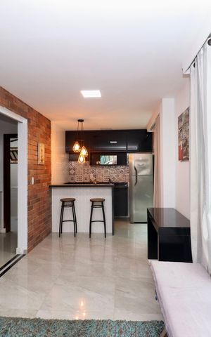 Casa de condomínio para alugar com 70m², 1 quarto e 1 vaga Casa de condomínio para alugar com 70m², 1 quarto e 1 vagaSala