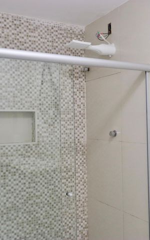 Casa de condomínio para alugar com 70m², 1 quarto e 1 vaga Casa de condomínio para alugar com 70m², 1 quarto e 1 vagaBanheiro