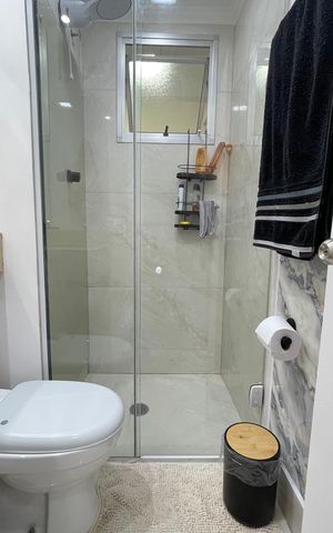 Apartamento à venda com 60m², 3 quartos e 1 vaga Apartamento à venda com 60m², 3 quartos e 1 vagaBanheiro