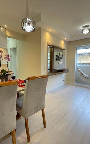Apartamento à venda com 60m², 3 quartos e 1 vaga Apartamento à venda com 60m², 3 quartos e 1 vagaSala