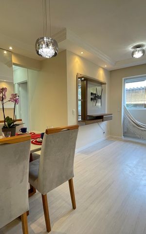 Apartamento à venda com 60m², 3 quartos e 1 vaga Apartamento à venda com 60m², 3 quartos e 1 vagaSala