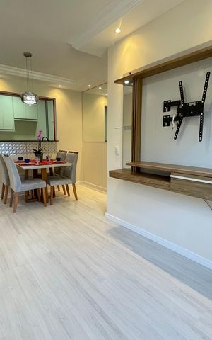 Apartamento à venda com 60m², 3 quartos e 1 vaga Apartamento à venda com 60m², 3 quartos e 1 vagaSala