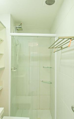 Apartamento para alugar com 35m², 1 quarto e sem vaga Apartamento para alugar com 35m², 1 quarto e sem vagaBanheiro