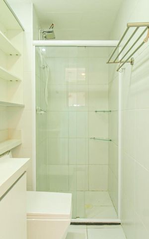 Apartamento para alugar com 35m², 1 quarto e sem vaga Apartamento para alugar com 35m², 1 quarto e sem vagaBanheiro