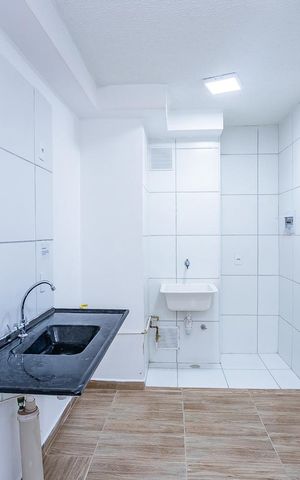 Apartamento para alugar com 42m², 2 quartos e sem vaga Apartamento para alugar com 42m², 2 quartos e sem vagaSala, cozinha e área de serviço