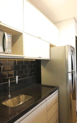 Apartamento à venda com 58m², 2 quartos e 1 vagaCozinha 