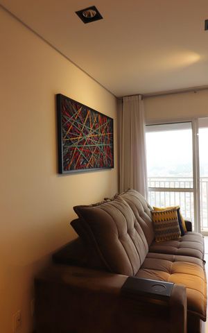 Apartamento à venda com 58m², 2 quartos e 1 vagaSala 
