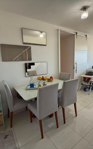Apartamento à venda com 126m², 2 quartos e 2 vagas Apartamento à venda com 126m², 2 quartos e 2 vagasSala