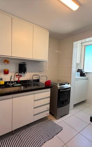 Apartamento à venda com 126m², 2 quartos e 2 vagas Apartamento à venda com 126m², 2 quartos e 2 vagasCozinha