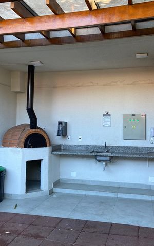 Apartamento à venda com 49m², 2 quartos e 1 vaga Apartamento à venda com 49m², 2 quartos e 1 vagaÁrea comum - Churrasqueira