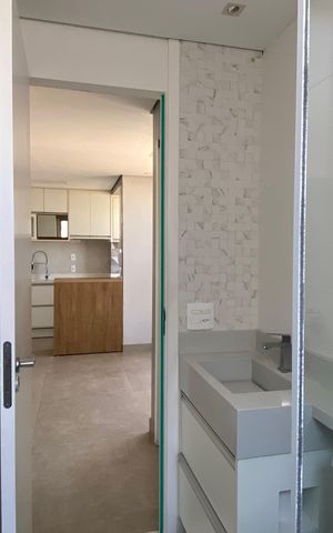 Apartamento à venda com 49m², 2 quartos e 1 vaga Apartamento à venda com 49m², 2 quartos e 1 vagaBanheiro