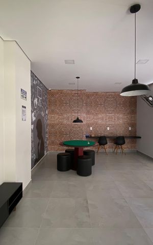 Apartamento à venda com 49m², 2 quartos e 1 vaga Apartamento à venda com 49m², 2 quartos e 1 vagaSala de Jogos