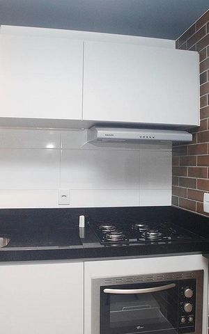 Apartamento à venda com 45m², 2 quartos e 1 vagaCozinha + Área de Serviço
