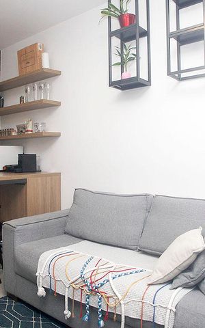 Apartamento à venda com 45m², 2 quartos e 1 vagaSala