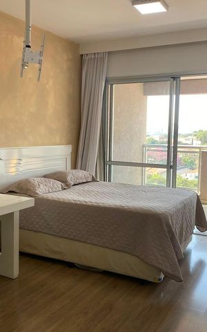Studio para alugar com 43m², 1 quarto e 1 vaga Studio para alugar com 43m², 1 quarto e 1 vagaSala/Quarto