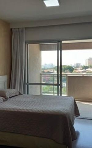Studio para alugar com 43m², 1 quarto e 1 vaga Studio para alugar com 43m², 1 quarto e 1 vagaSala/Quarto
