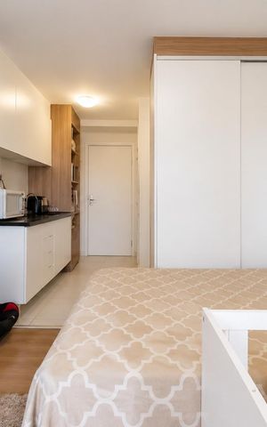 Studio à venda com 25m², 1 quarto e sem vaga Studio à venda com 25m², 1 quarto e sem vagaStudio