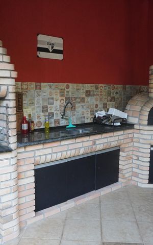 Casa de condomínio à venda com 490m², 3 quartos e 2 vagasÁrea gourmet