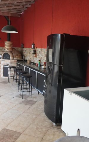 Casa de condomínio à venda com 490m², 3 quartos e 2 vagasÁrea gourmet