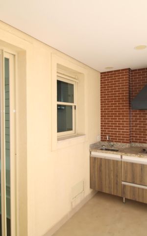 Apartamento para alugar com 46m², 1 quarto e 1 vagaSala / Cozinha - Varanda