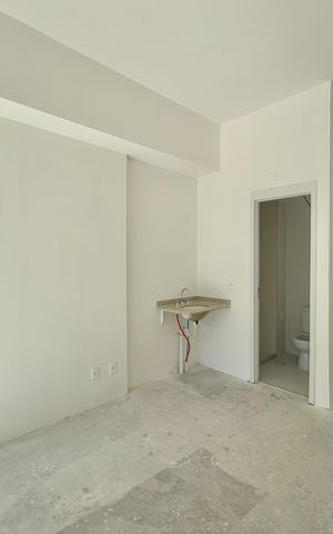 Studio à venda com 26m², 1 quarto e sem vaga Studio à venda com 26m², 1 quarto e sem vagaQuarto