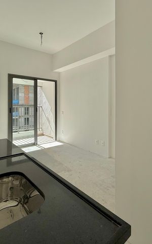 Studio à venda com 26m², 1 quarto e sem vaga Studio à venda com 26m², 1 quarto e sem vagaCozinha