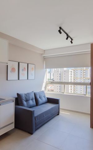 Apartamento à venda com 30m², 1 quarto e 1 vaga Apartamento à venda com 30m², 1 quarto e 1 vagaSala