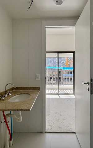 Studio à venda com 26m², 1 quarto e sem vaga Studio à venda com 26m², 1 quarto e sem vagaBanheiro