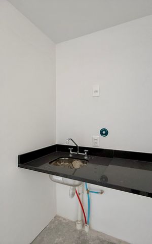 Studio para alugar com 26m², 1 quarto e sem vaga Studio para alugar com 26m², 1 quarto e sem vagaCozinha